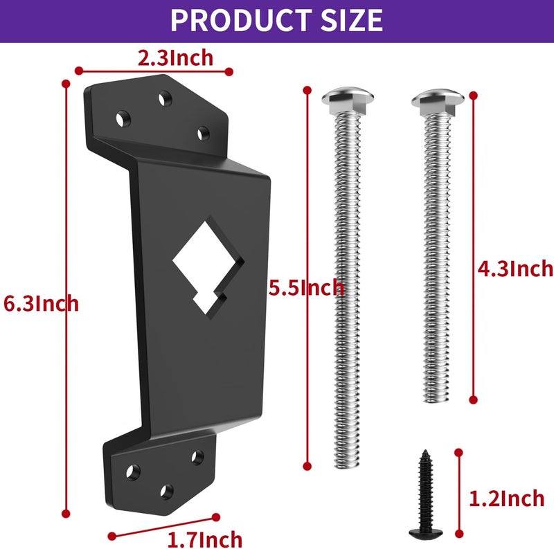 leevanoo Wall Mount Spare Tire Mount for Enclosed Trailers, Upgraded Spare Wheel Carrier Fit for Camper Spare Tire, Boat Trailer, Garages and Warehouses - Image 2